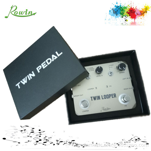 Rowin LTL-02 Twin Looper Pedal for bass guitar